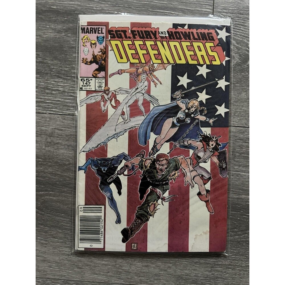 Marvel Defenders Sgt Fury #147 Single Issue Comic Vintage US Comics Color